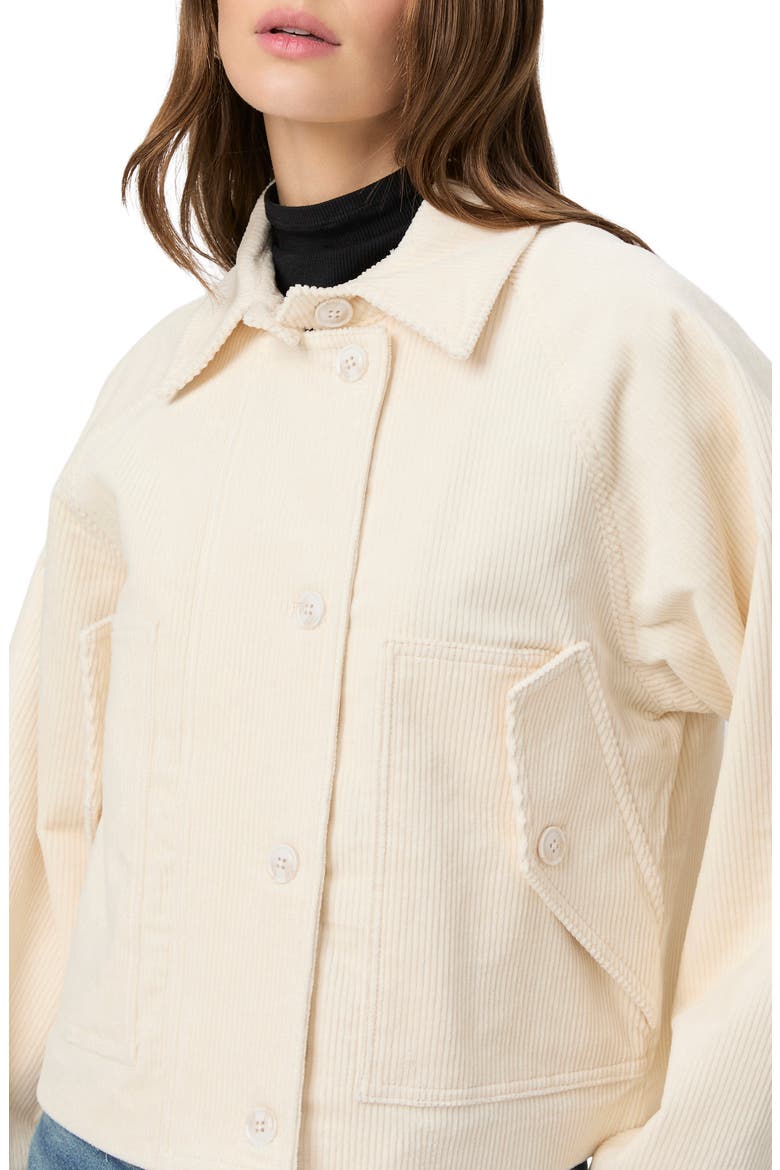 Tylee Corduroy Shirt Jacket, Alternate, color, IVORY