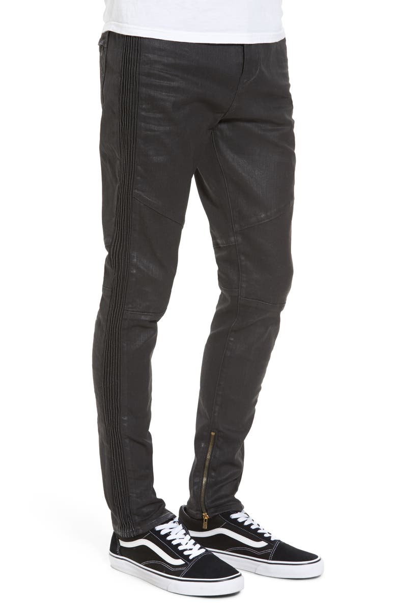 True Religion Brand Jeans Racer Skinny Fit Jeans, Alternate, color, 