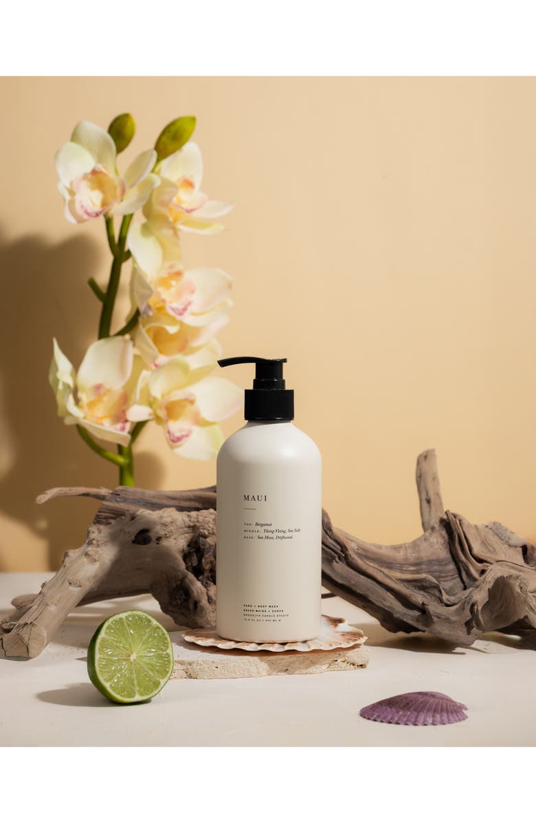 BROOKLYN CANDLE STUDIO Maui Hand & Body Wash, Alternate, color,