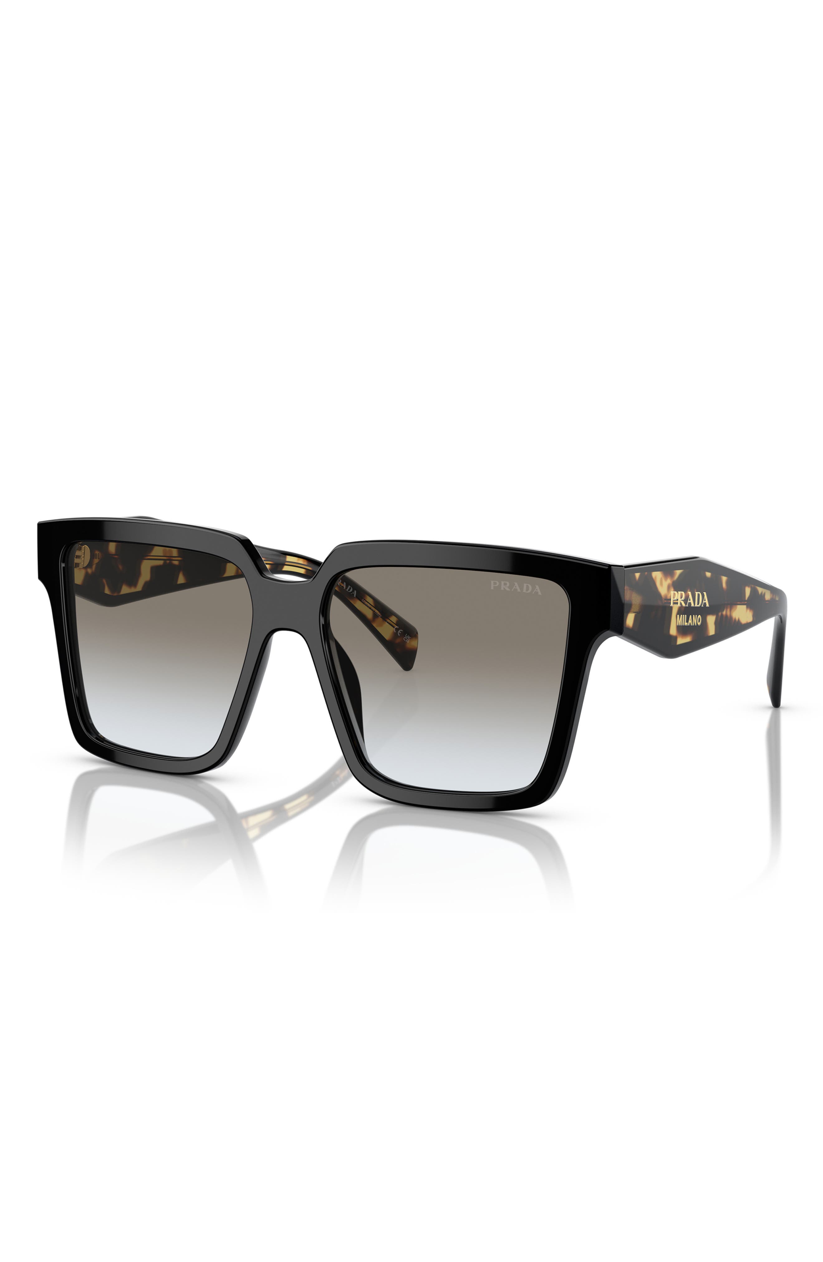 Prada 57mm Square Sunglasses (Men) | Nordstrom