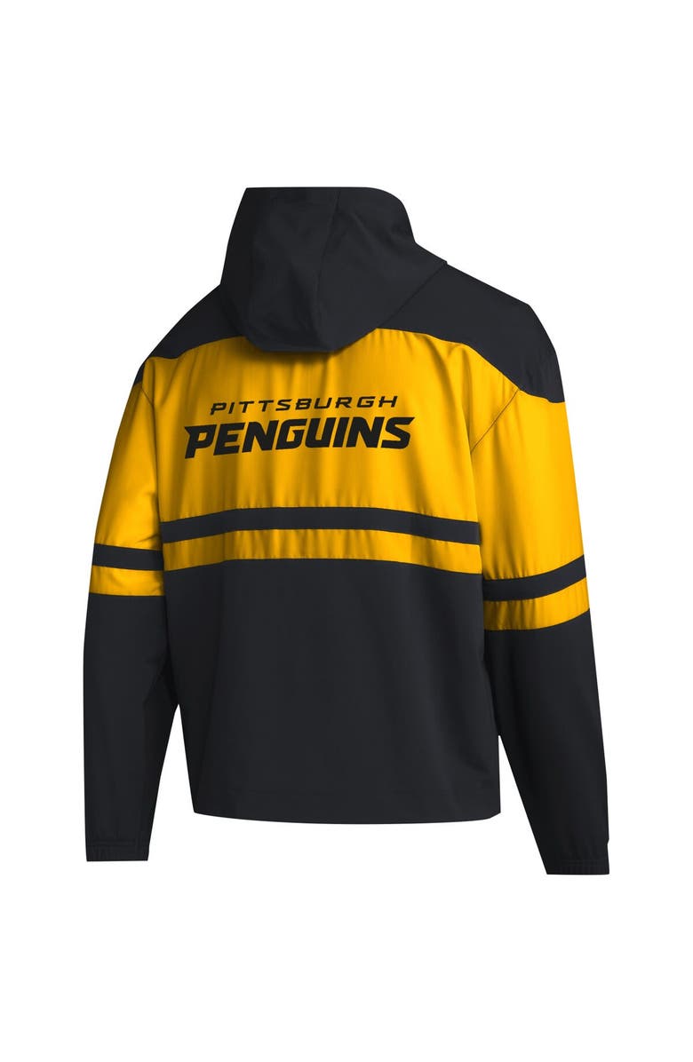 adidas Men's adidas  Black Pittsburgh Penguins Full-Zip Hoodie, Alternate, color, 