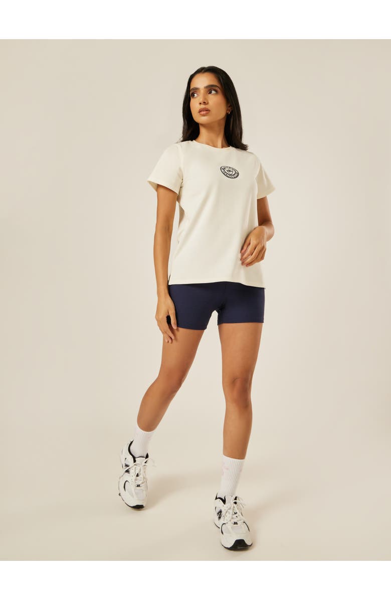 Be Athletica Health Club T-Shirtt, Alternate, color, Marshmallow