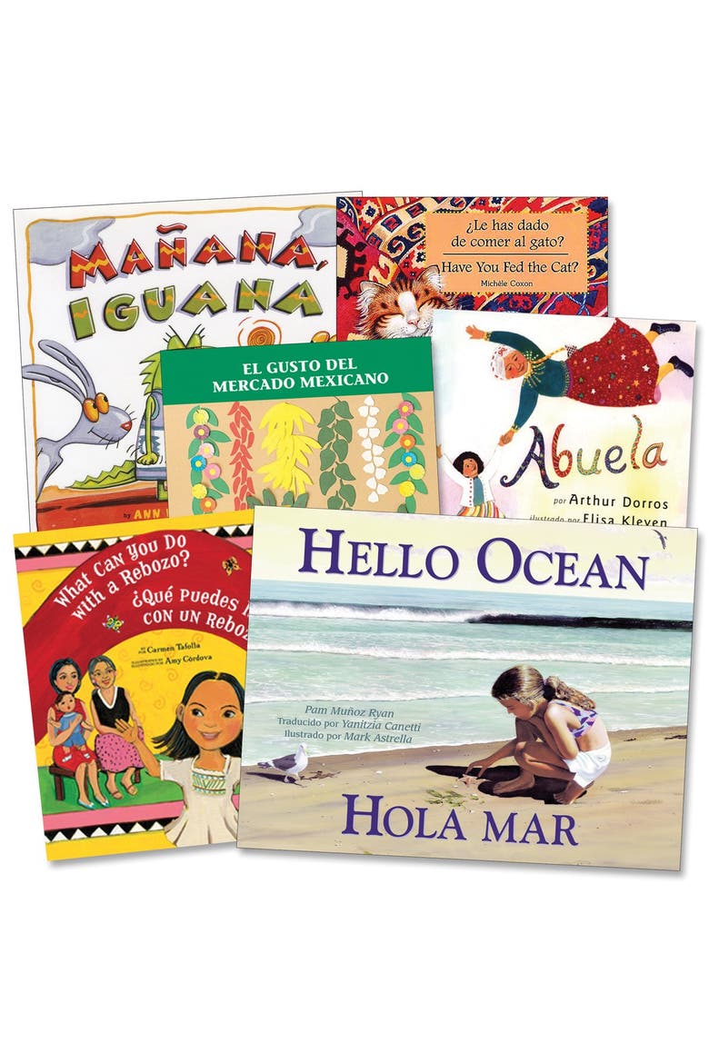 Bilingual Children's Paperback Books - Set of 6, Main, color, Multicolor