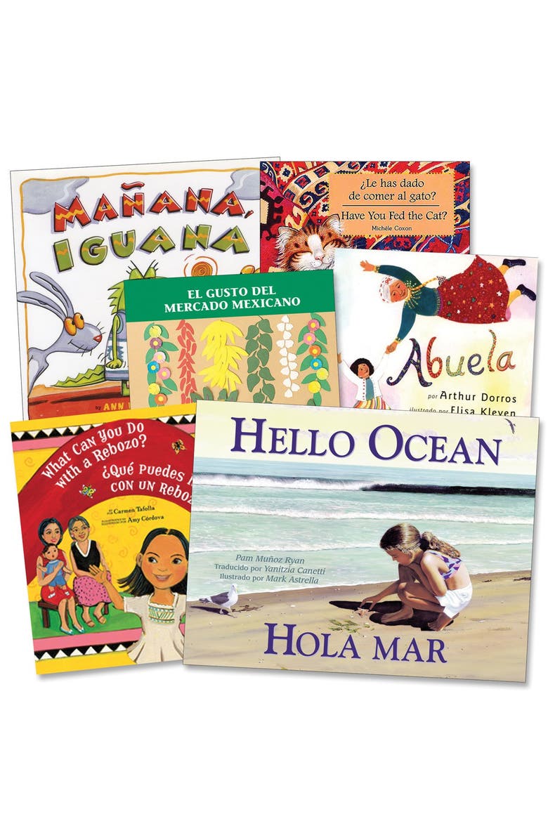 Kaplan Early Learning Company Bilingual Children's Paperback Books - Set of 6, Main, color, Multicolor