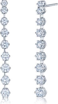 Kwiat Starry Night Diamond Linear Drop Earrings