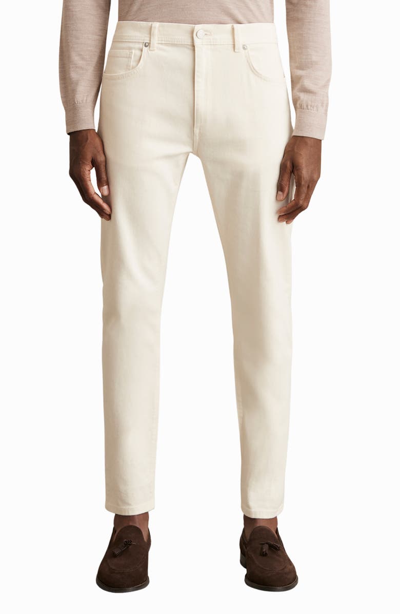 Reiss Picton Slim Fit Jeans, Main, color, White