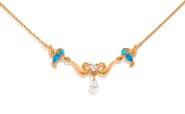 Girls Crew Disney Cinderella Pendant Necklace