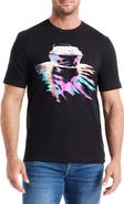 Robert Graham Night Voyage Knit Graphic T-Shirt
