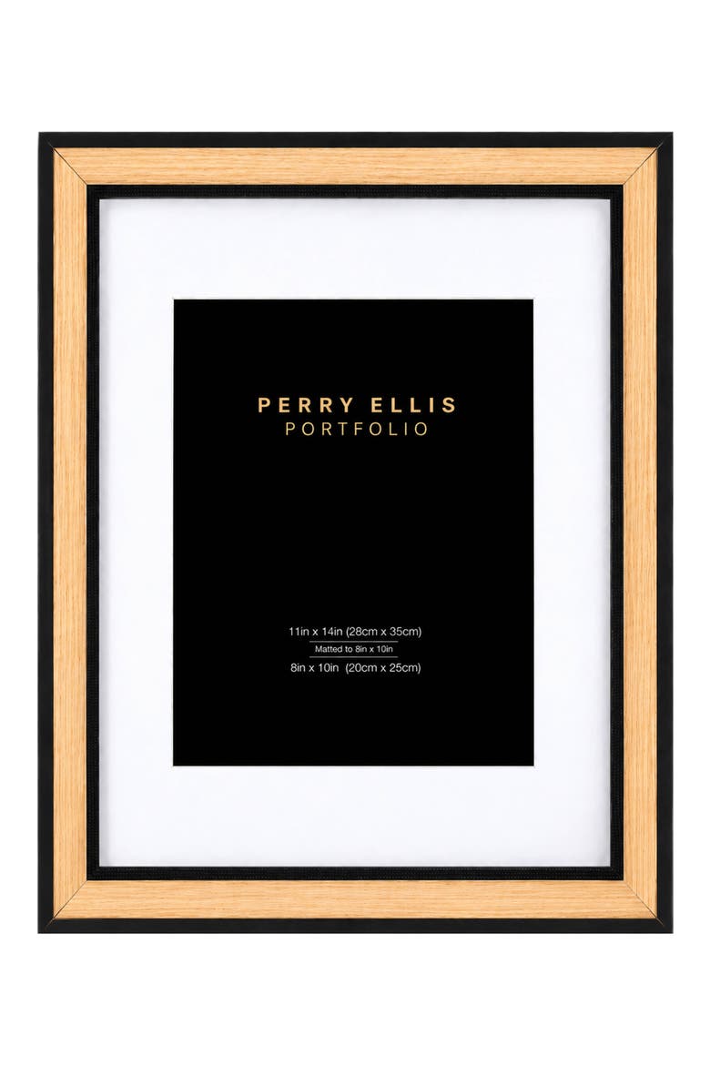 Two-Tone Bevel Photo Frame, Main, color, NATURAL