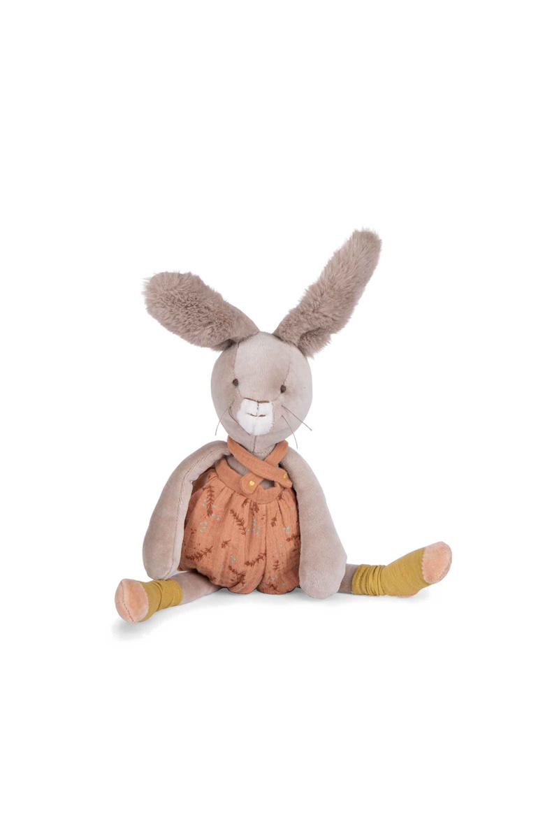 Moulin Roty Clay Rabbit Three Little Rabbits, Alternate, color, Beige