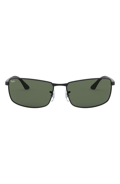 64mm Rectangular Sunglasses