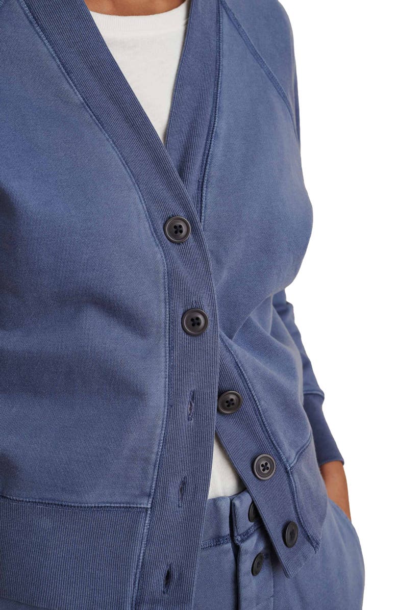 Alex Mill Davie Fleece Cardigan, Alternate, color, 