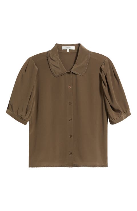 The Prim Silk Shirt