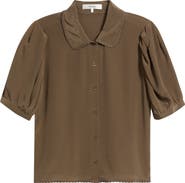 FRAME The Prim Silk Shirt