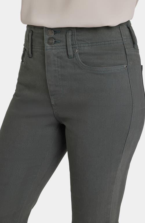 Nydj Barbara Hollywood High Waist Bootcut Jeans In Green