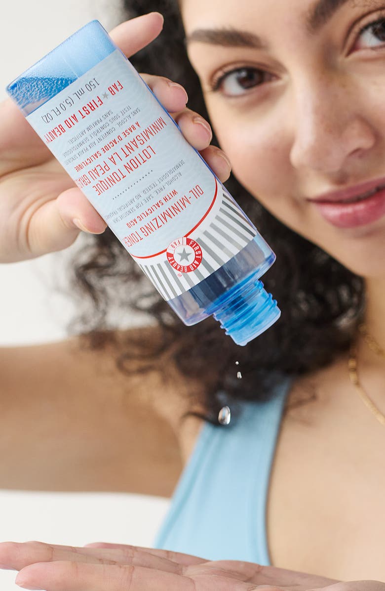 First Aid Beauty Oil-Minimizing Toner with Salicylic Acid, Alternate, color,