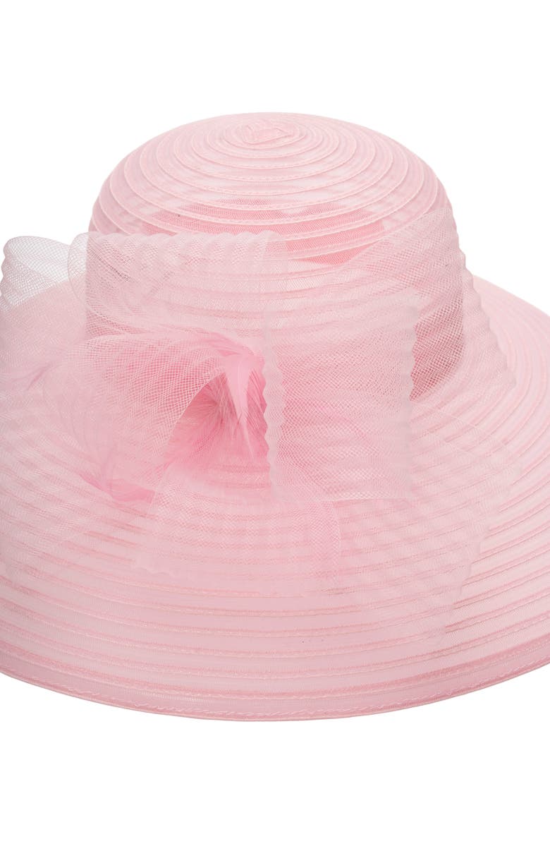 Collection XIIX Crinoline Downbrim Hat, Alternate, color, Blush