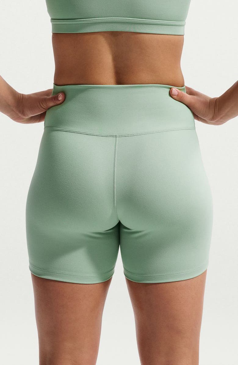 Nike One Elemental Dri-FIT High Waist Bike Shorts, Alternate, color, 