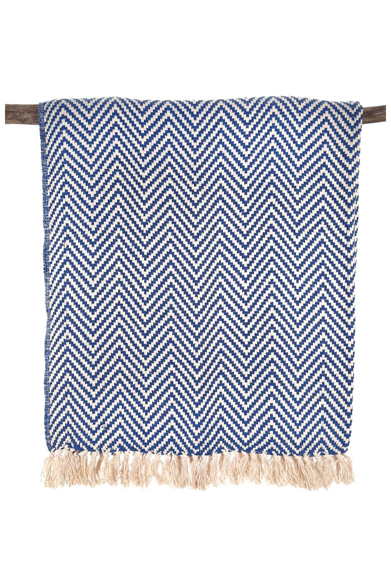 Cara Throw, Main, color, Blue