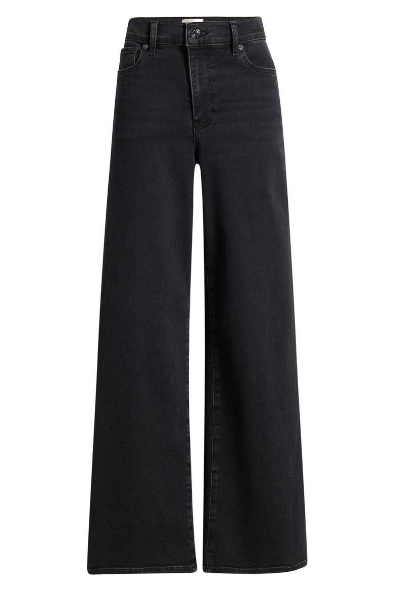 Le Slim Palazzo High Waist Wide Leg Jeans, Alternate, color, DESTROYER