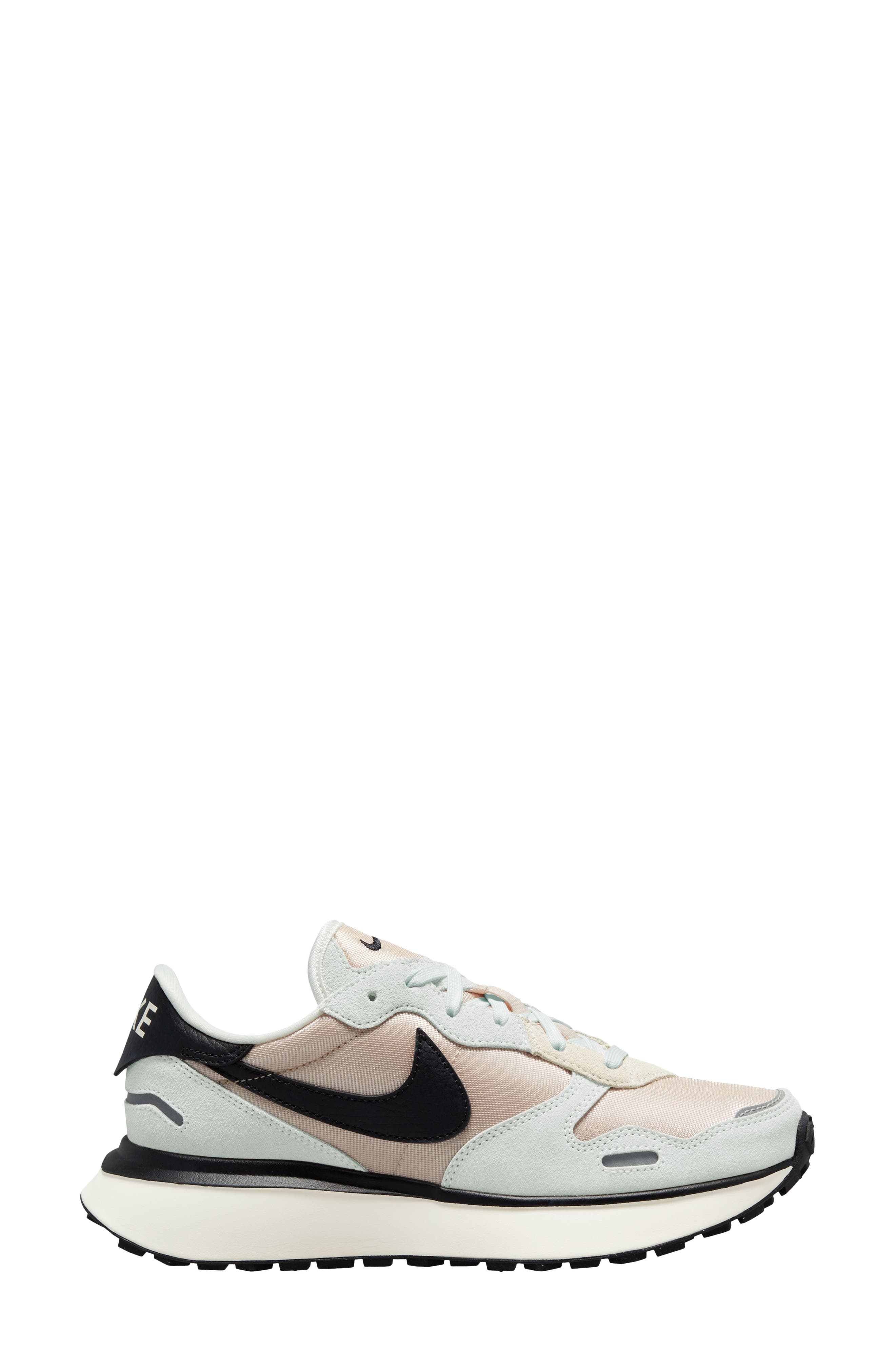 Nike Phoenix Waffle Sneaker, Main, color, Summit White/ Black Sanddrift
