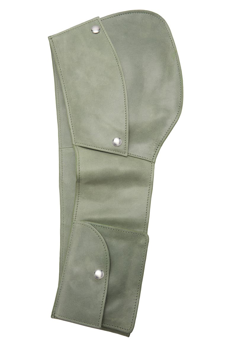 Leather Belt Bag, Alternate, color, PASTEL GREEN
