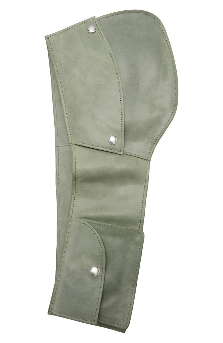 MANGO Leather Belt Bag, Alternate, color, 