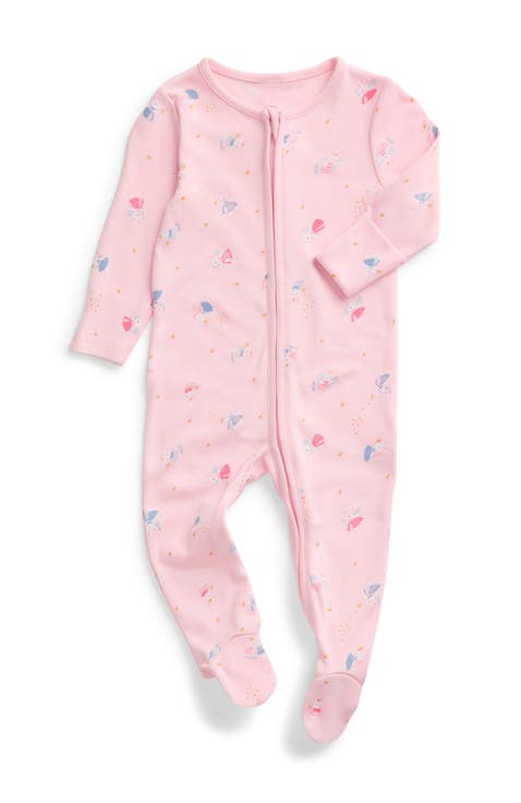 Print Two Way Zip Up Sleepsuit (Baby)