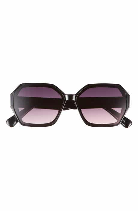Vince Camuto 58mm Gradient Geometric Sunglasses