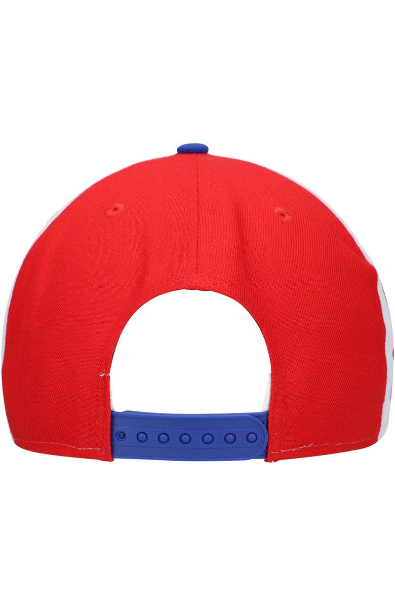 New Era Men's New Era Royal Philadelphia 76ers Pop Panels 9FIFTY Snapback Hat, Alternate, color, Royal