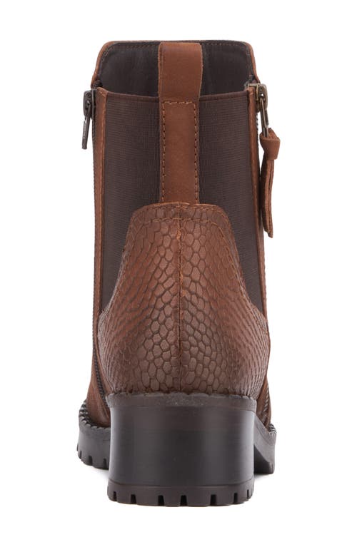 Vintage Foundry Alara Zip Boot In Tan