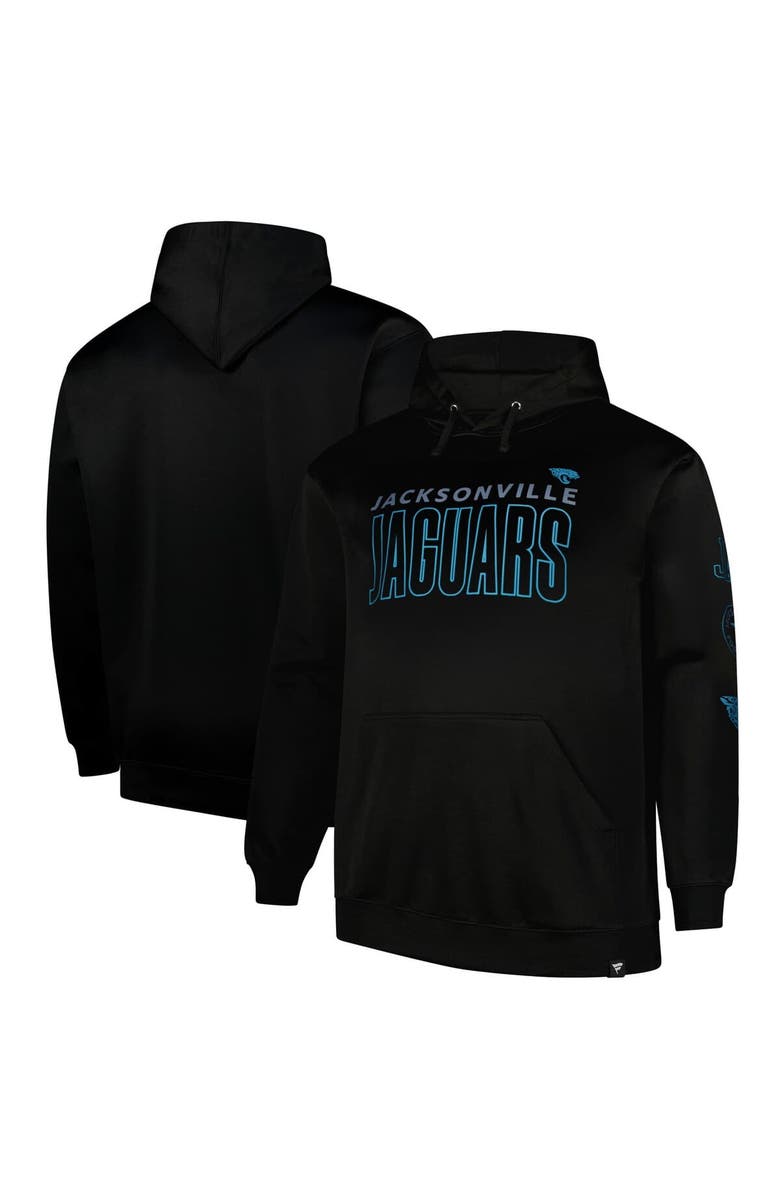 FANATICS Men's Fanatics  Black Jacksonville Jaguars Big & Tall Fleece Pullover Hoodie, Alternate, color, Black