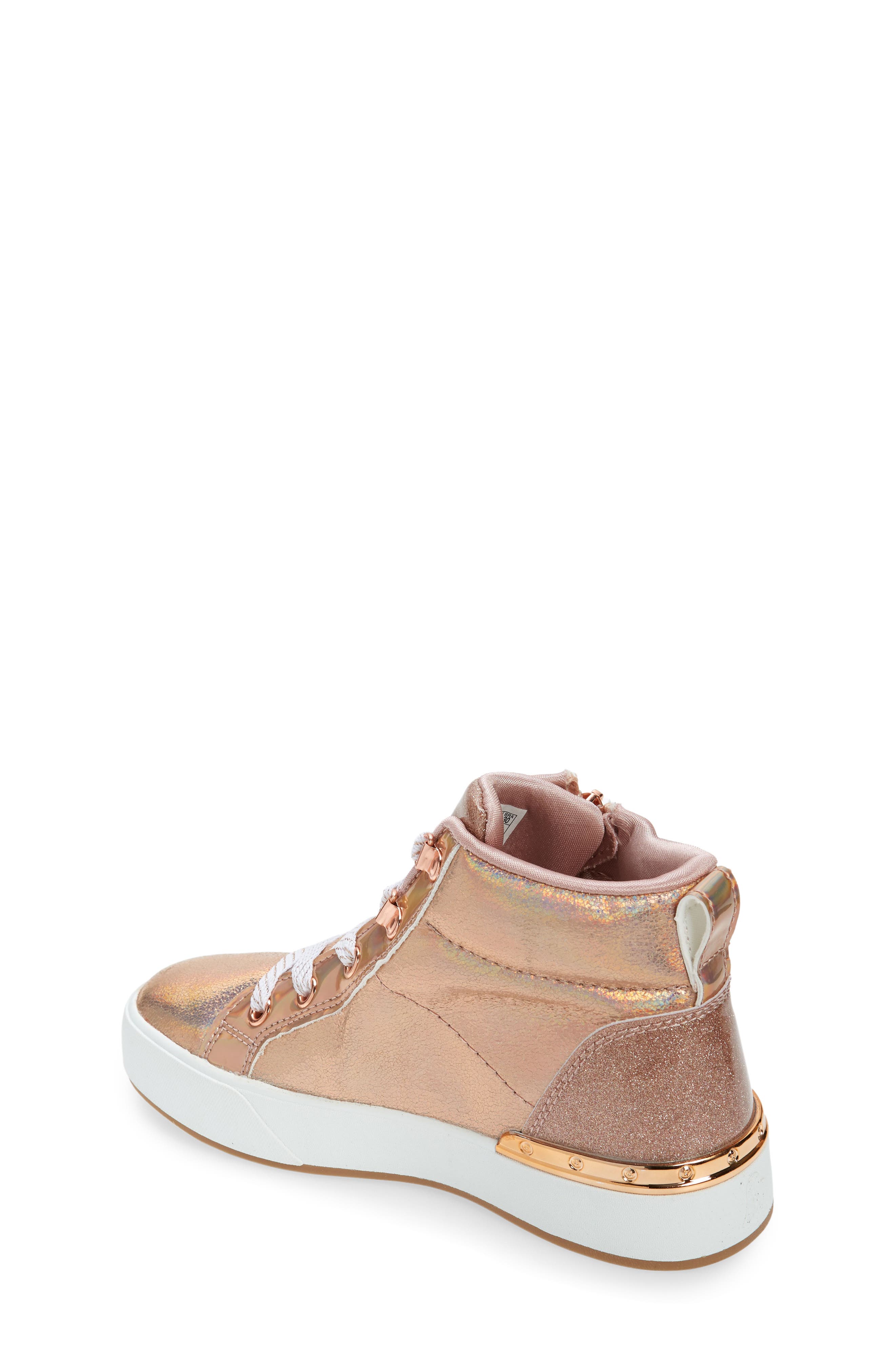 SKECHERS Kids' Shoutouts Deluxe High-Top Sneaker, Alternate, color, 