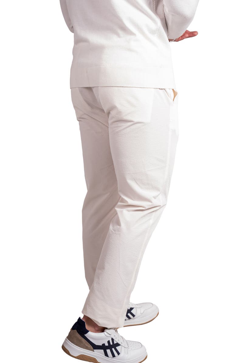 Maceoo Resistance1031off White Drawstring Pants, Alternate, color, White