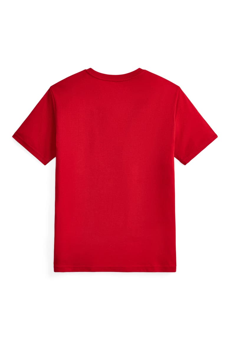 Kids' Polo Bear Graphic Tee, Alternate, color, RL2000 RED