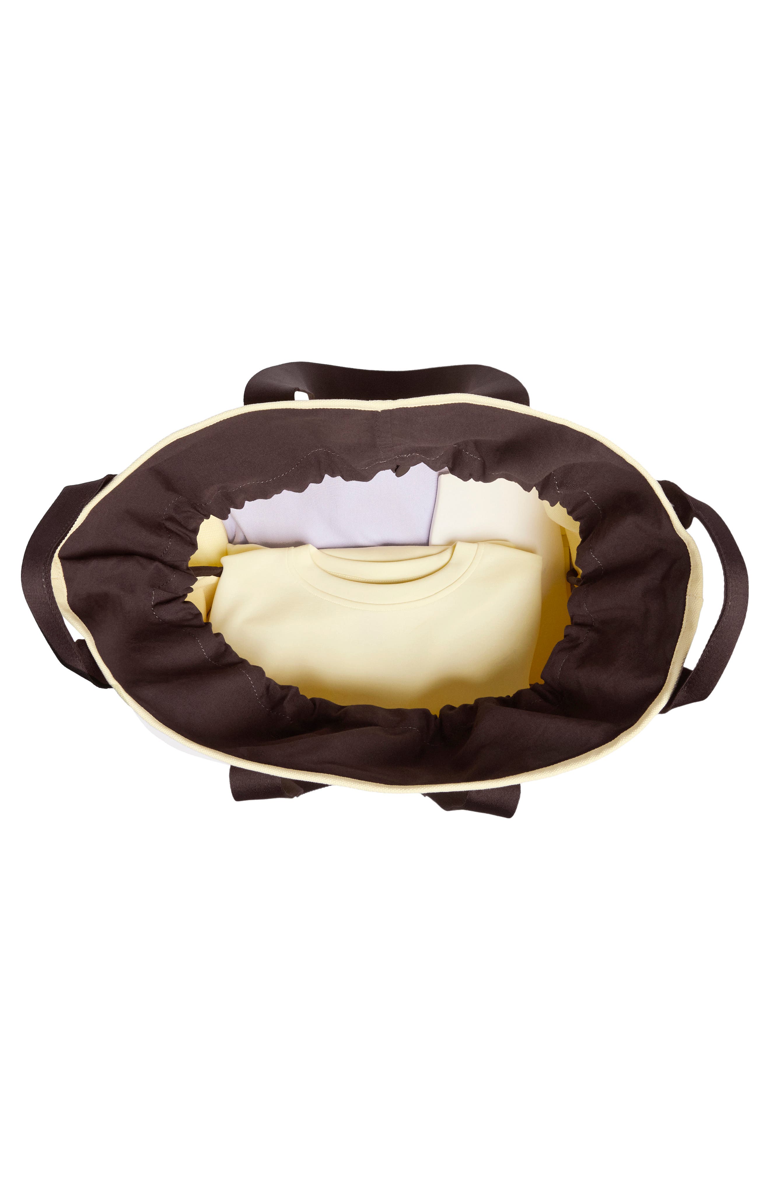 Sweaty Betty London Cotton Canvas Tote, Alternate, color, Buttercream Yellow