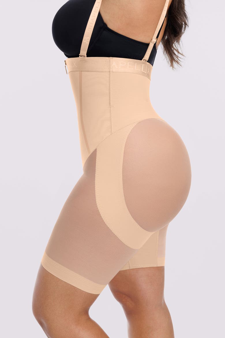 Curve Code Airy Comfy Smoothing Short, Alternate, color, Beige