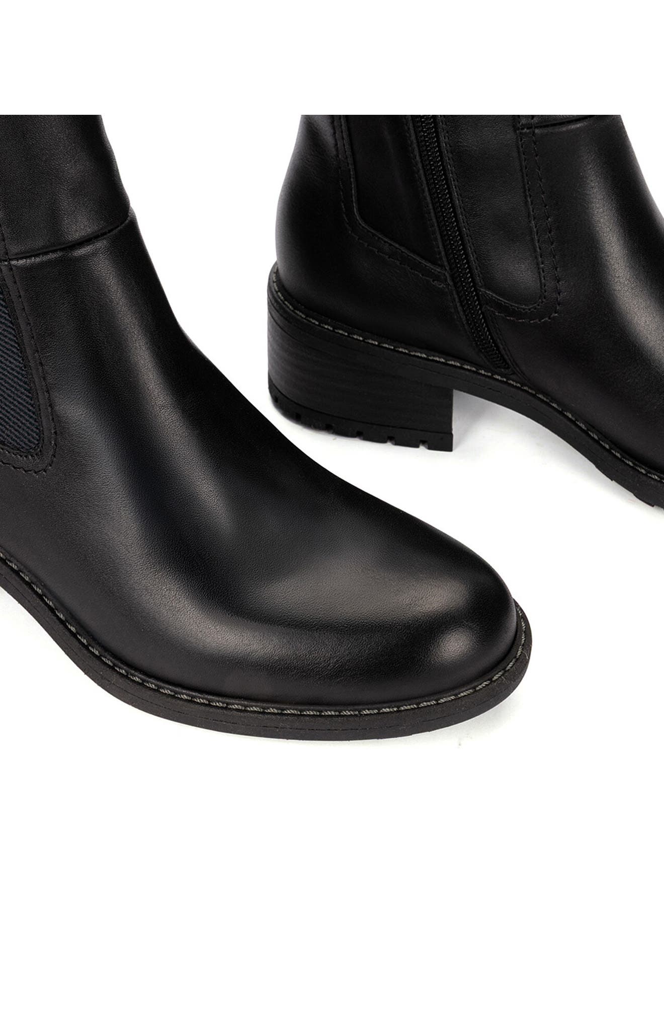 Medina Chelsea Boot, Alternate, color, BLACK
