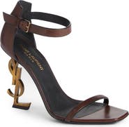 Saint Laurent Opyum YSL Ankle Strap Sandal
