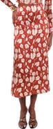 The Lulo Project Danna Printed Midi Skirt