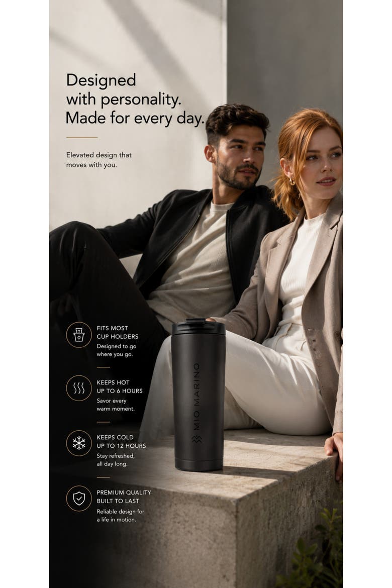Vacuum-Insulated Stainless Steel Travel Mug 16 oz, Alternate, color, Slate Grey