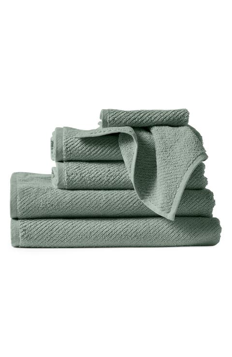 Air Weight® 6-Piece Organic Cotton Towel Set