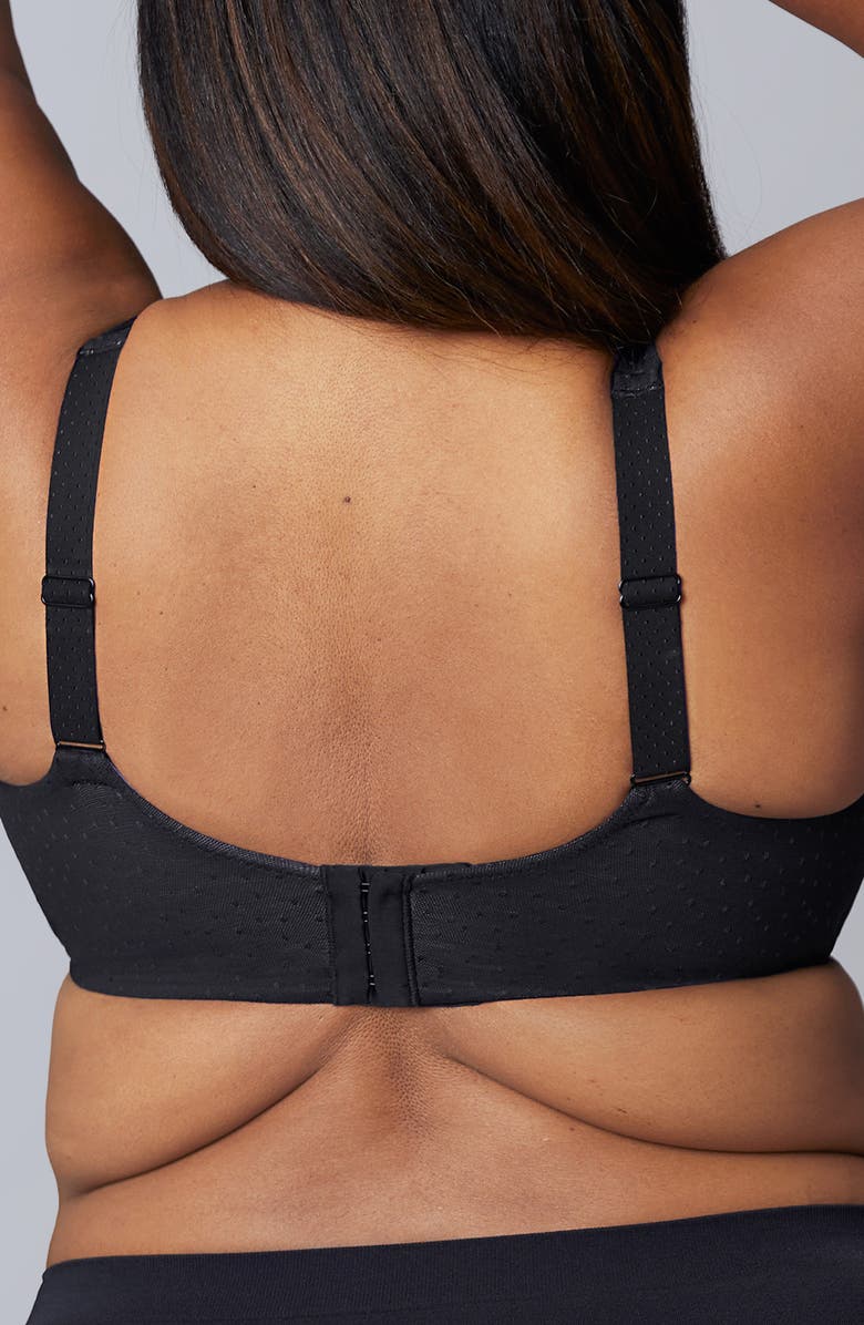 Wacoal Back Appeal Wireless Bra, Alternate, color, Black