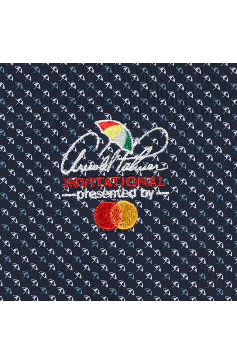PUMA Men's Puma  Navy Arnold Palmer Invitational Micro Umbrellas Polo, Alternate, color, Navy