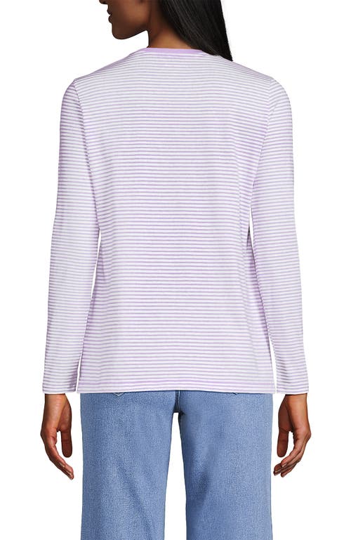 Lands' End Relaxed Supima Cotton T-shirt In Multi