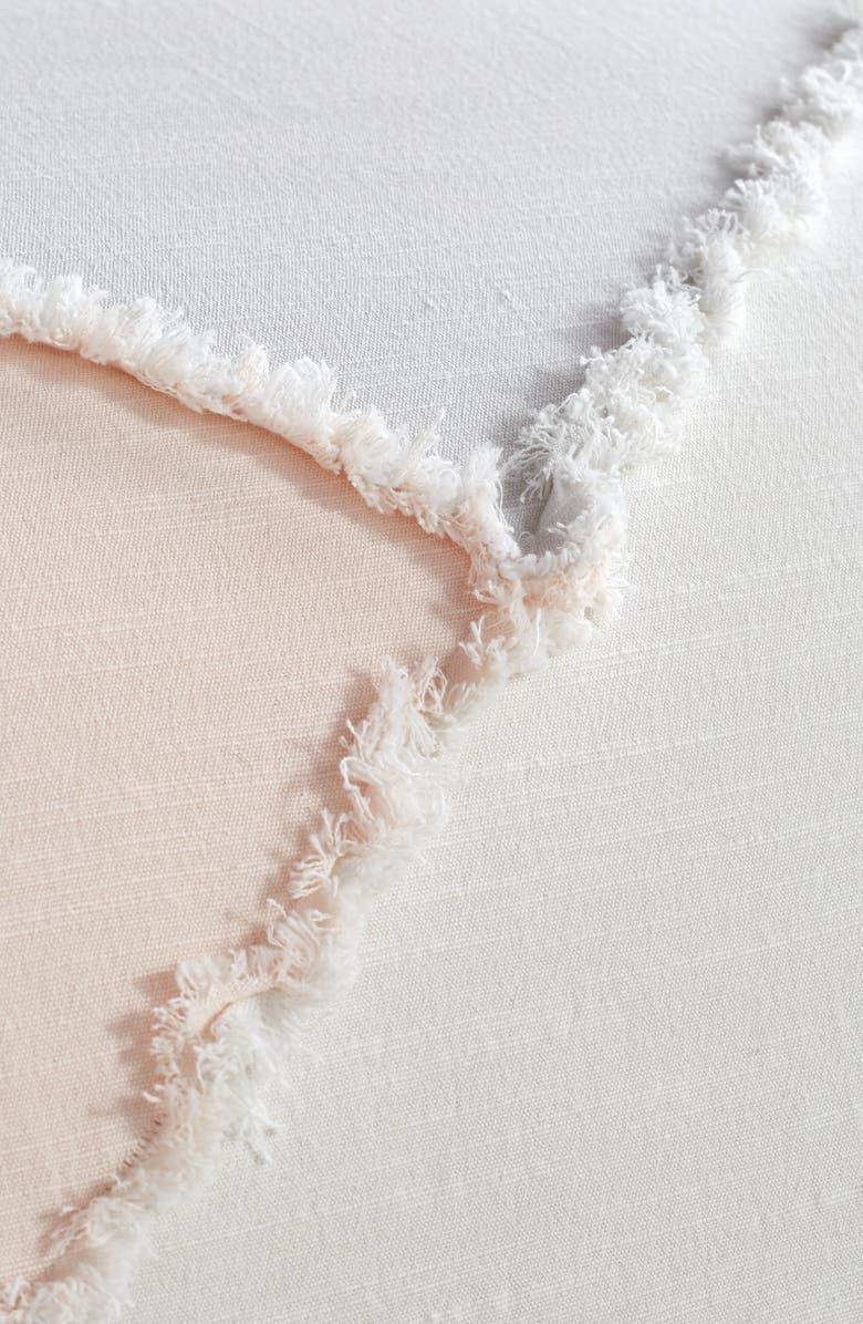 Peri Home Colorblock Fringe Comforter & Sham Set, Alternate, color, Multi