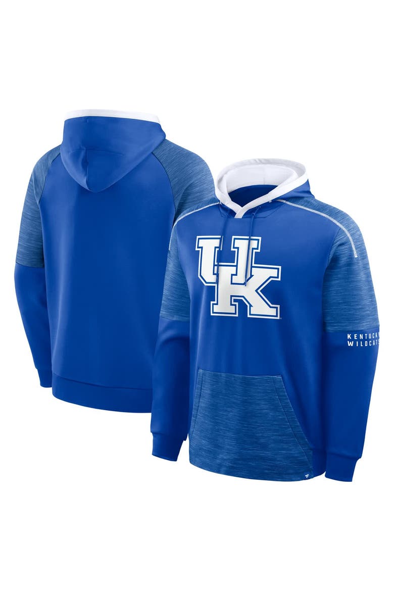 Men's Fanatics Royal Kentucky Wildcats Quad Defender Hoodie, Main, color, Royal