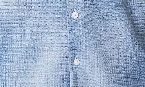 Robert Barakett Ferris Short Sleeve Woven Button-up Shirt In Blue