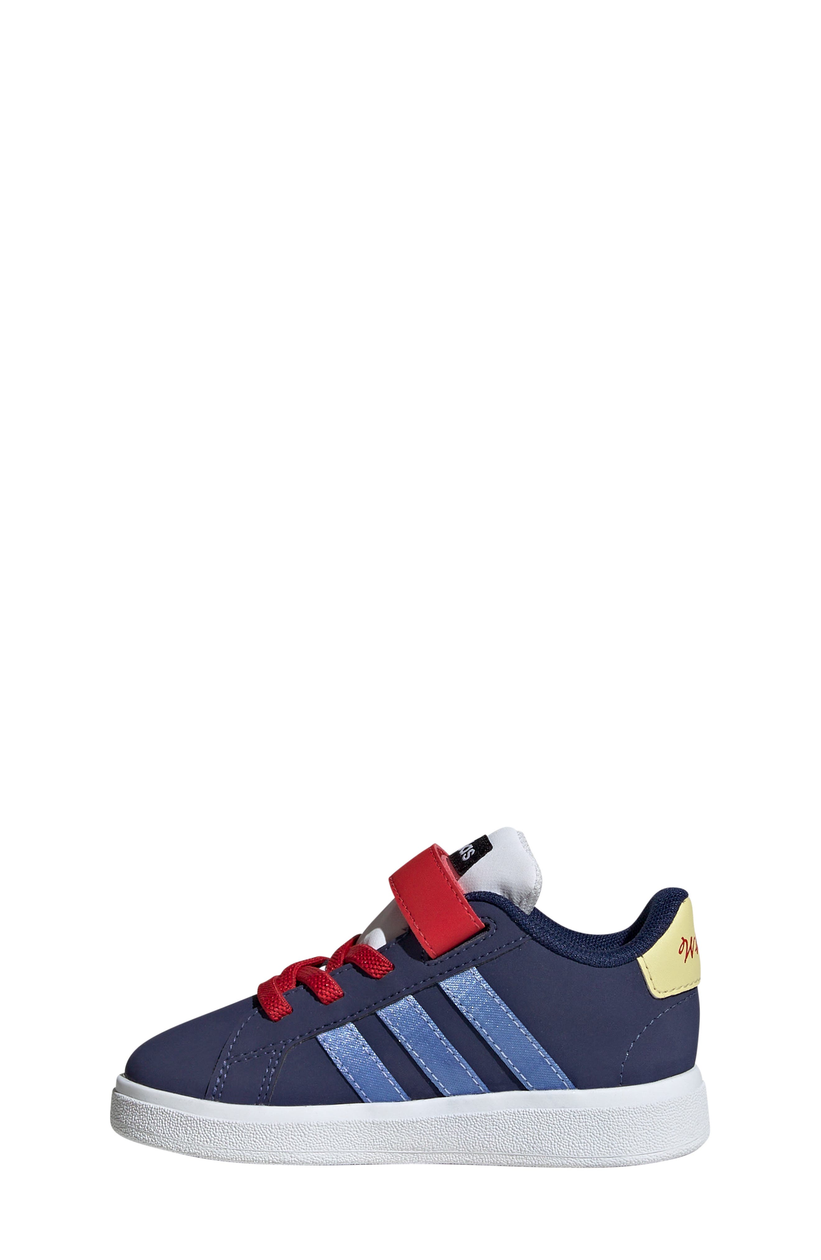 adidas Kids' Grand Court 00s Snow White Sneaker, Alternate, color, 