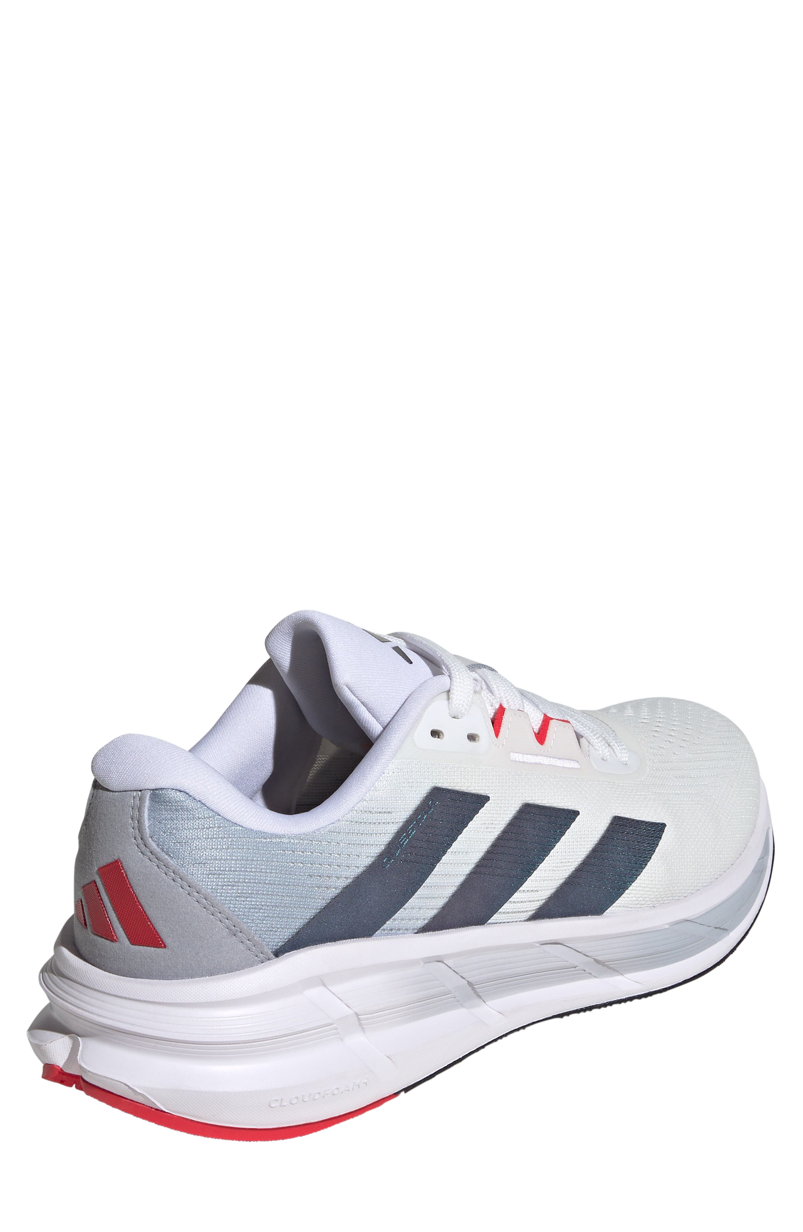 adidas Questar 3 Running Shoe, Alternate, color, White/ Black/ Pure Ruby